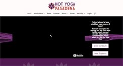 Desktop Screenshot of hotyogapasadena.com